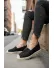 Espadrile dama casual negre A031